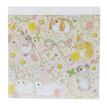 Load image into Gallery viewer, CLOTHES-PIN Close Pin A6 Notebook, Takei Memo Pad, Natural Rabbit, A5, B5, Grid, Lined, Plain, Sticky Notes, Cute, Stylish, Small, Ring, Character, Planner, Timekeeper for Planners: 4920097153891