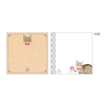Load image into Gallery viewer, CLOTHES-PIN Close Pin Note, Miki Takei Mondo Memo Pad TABBYCAT Tabby Cat A5 B5 Grid Ruled Lined Blank Sticky Notes Notepad Cute Stylish Small Ring Character Schedule Book Planner Timekeeper: 4920097155383