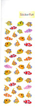 Load image into Gallery viewer, OKUYAMA 奥山 シール ・ 季節オーロラシール 熱帯魚 シール帳 福袋 スケジュール デコ ステッカー ダイアリー ごほうび 花 アルファベット スケジュール帳 手帳のタイムキーパー :4935786271237