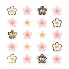 画像をギャラリービューアに読み込む, #和風シール 桜 4列 春 花模様 アルバム飾り 和柄 奥山 :4935786394783