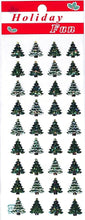 Load image into Gallery viewer, OKUYAMA 奥山 シール 冬(ふゆ) ・ クリスマス樹脂盛りシールクリスマスツリー シール帳 福袋 スケジュール デコ ステッカー ダイアリー 動物 アニマル キャラクター ディズニー スケジュール帳 手帳のタイムキーパー :4935786440701