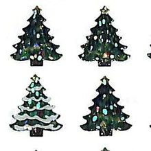 Load image into Gallery viewer, OKUYAMA 奥山 シール 冬(ふゆ) ・ クリスマス樹脂盛りシールクリスマスツリー シール帳 福袋 スケジュール デコ ステッカー ダイアリー 動物 アニマル キャラクター ディズニー スケジュール帳 手帳のタイムキーパー :4935786440701