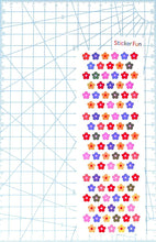 画像をギャラリービューアに読み込む, OKUYAMA 奥山 シール ・ 奥山シール お花マーク オーロラシール 6列5列 EA149 フラワー シール帳 スケジュール デコ ステッカー ダイアリー スケジュール帳 手帳のタイムキーパー :4935786571498