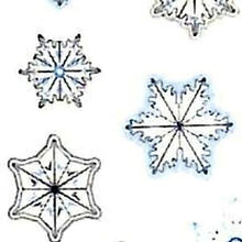 Load image into Gallery viewer, OKUYAMA 奥山 シール クリスマス ラメ入りシール ユキノケッショウ :4935786583545