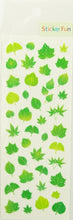 Load image into Gallery viewer, OKUYAMA 奥山 シール ・ 季節 ラメ入りシール ワカバ 春 植物 花 ラメ シール帳 福袋 丸 おしゃれ アルバム デコレーション ハート 大量 ステッカー スマホ ごほうび 花 かわいい スケジュール帳 手帳のタイムキーパー :4935786583651