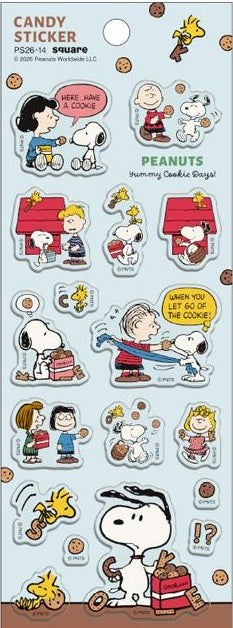 #PEANUTSキャンディシール水色 : (有)大阪プランズパック : PEANUTS Candy Seal Light Blue : 4937122308355