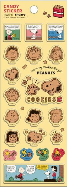 #PEANUTSキャンディシール黄 : (有)大阪プランズパック : PEANUTS Candy Seal Yellow : 4937122308386