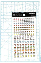 画像をギャラリービューアに読み込む, PINEBOOK パインブック シール ・ MJマスキングシール・D・ミールアイコン シール帳 スケジュール デコ ステッカー ダイアリー シール ダイエット 食事制限 食事 献立 記録 ミールログ :4938325272184