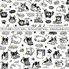 Load image into Gallery viewer, PINEBOOK パインブック シール ・ 金箔スケジュール モノアニマル フレンチブルドッグ シール帳 福袋 丸 おしゃれ アルバム デコレーション ハート 大量 ステッカー スマホ ごほうび 花 かわいい スケジュール帳 手帳のタイムキーパー :4938325431963