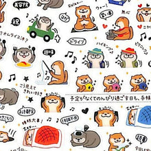画像をギャラリービューアに読み込む, PINEBOOK パインブック シール ・ 金箔スケジュールシール・カワウソ シール帳 福袋 スケジュール デコ ステッカー ダイアリー 動物 アニマル キャラクター シール スケジュール帳 手帳のタイムキーパー :4938325434605