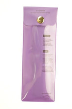 Load image into Gallery viewer, DELFINO デルフィーノ 手帳小物 ・ COT GUM Pen CaseB6 D.C S Purp スケジュール帳 手帳のタイムキーパー :4946346437635