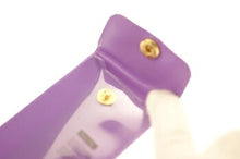 Load image into Gallery viewer, DELFINO デルフィーノ 手帳小物 ・ COT GUM Pen CaseB6 D.C S Purp スケジュール帳 手帳のタイムキーパー :4946346437635