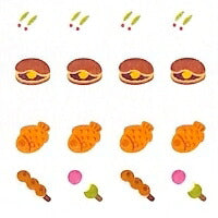 Load image into Gallery viewer, MINDWAVE Seal - ONE POINT SEAL WAGASHI Japanese Sweets Seal Book Lucky Bag Round Stylish Album Decoration Heart Large Quantity Stickers Smartphone Reward Flower Cute Schedule Book Diary Timekeeper: 4948197501503