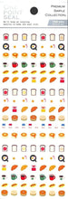 Load image into Gallery viewer, MINDWAVE MIND WAVE Seal · Breakfast Seal Book Lucky Bag Round Fashionable Album Decoration Heart Large Amount Sticker Smartphone Reward Flower Cute Schedule Book Notebook Timekeeper :4948197501558