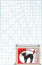 Load image into Gallery viewer, 古川紙工 紙製品 ・ レトロ日記マッチ箱メモ喫茶ネコかぶり ふせん 吹き出し おもしろ かわいい おしゃれ ポストイット スケジュール帳 手帳のタイムキーパー :4952270234752