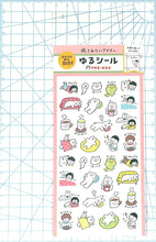 Load image into Gallery viewer, Furukawa Shiko Stickers - Tsutaeru Pharmaceutical Clear Sticker Sheet Loose Stickers Sticker Book Lucky Bag Schedule Deco Stickers Diary Schedule Book Planner Time Keeper Loose Relaxed Tired :4952270257836