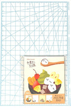 画像をギャラリービューアに読み込む, 古川紙工 シール ・ お菓子などうぶつ工房メモパッド和菓子 あんみつ シマエナガ しまえなが 鳥 100枚綴り スケジュール帳 手帳のタイムキーパー :4952270274833