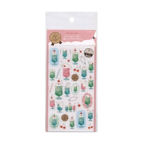 #透明シールシートアザラシお菓子などうぶつ工房 古川紙工(株) :4952270317080