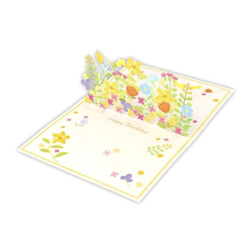 #GHB立体Blooming黄 (株)日本ホールマーク :4961099817190