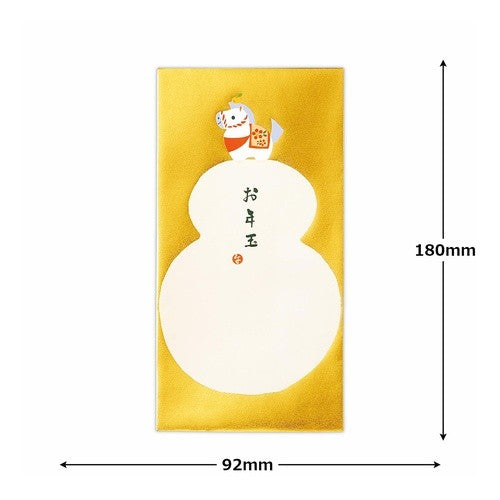 #年賀祝儀封筒お札用箔狛うま (株)日本ホールマーク :4961099847890