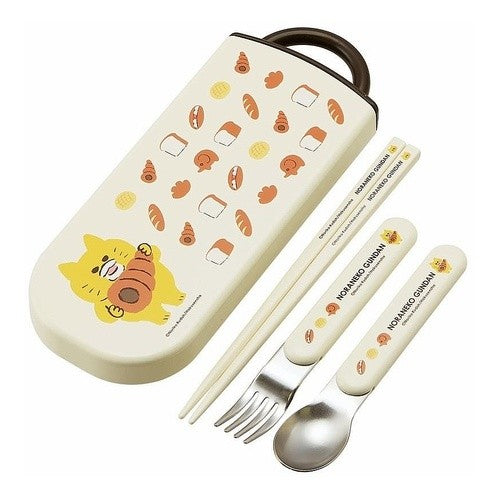 #TACC2AG抗菌食洗対応トリオセットノラネコぐんだん :4973307640179