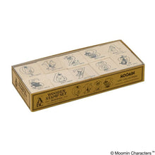 Load image into Gallery viewer, HIGHTIDE Moomin Wood Stamp Number, Figures, Stamp Pad, Ink, Cute Character, Planner, Illustration, 6mm, 5 pieces, 3 pieces, Reward Stamp, Office, Teacher, Schedule Book, Planner Time Keeper: 4988342247429