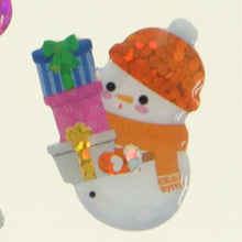 画像をギャラリービューアに読み込む, ACTIVE CORPORATION アクティブコーポレーション2 シール ・ クリスマスドロップシール 雪だるま スケジュール帳 手帳のタイムキーパー :4990012435999