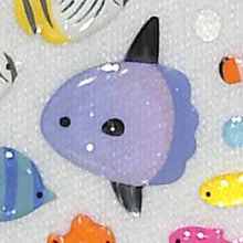 Load image into Gallery viewer, ACTIVE CORPORATION アクティブコーポレーション2 シール ・ 夏柄 魚 マンボウ 熱帯魚 ドロップシール シール帳 福袋 丸 おしゃれ アルバム デコレーション ハート 大量 ステッカー スマホ ごほうび 花 かわいい スケジュール帳 手帳のタイムキーハ :4990012815081