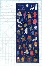 Load image into Gallery viewer, ACTIVE CORPORATION Active Corporation 2 Seals - Hologram Seals Yokai Iroiro Obake Seal Book Schedule Deco Sticker Diary Schedule Book Notebook Time Keeper: 4990012821044