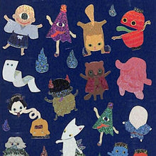 Load image into Gallery viewer, ACTIVE CORPORATION Active Corporation 2 Seals - Hologram Seals Yokai Iroiro Obake Seal Book Schedule Deco Sticker Diary Schedule Book Notebook Time Keeper: 4990012821044