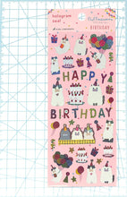 Load image into Gallery viewer, ACTIVE CORPORATION ACTIVE CORPORATION 2 Seals / Hologram Seals Cat Cat Sticker Book Schedule Decoration Stickers Diary Schedule Book Time Keeper for Planners: 4990012821099