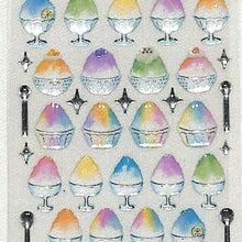 画像をギャラリービューアに読み込む, ACTIVE CORPORATION アクティブコーポレーション2 ・夏柄ドロップシール 夏柄 サマーシール シール帳 福袋 おしゃれ アルバム デコレーション スケジュール帳 タイムキーパー かきごおり かき氷 ブルーハワイ 練乳 冷たい 食べ物 お祭り :4990012874484