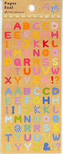 画像をギャラリービューアに読み込む, ACTIVE CORPORATION アクティブコーポレーション2 シール ・ シールSG-29 アルファベット ABC クラフト ポップ シール帳 福袋 丸 おしゃれ アルバム デコレーション ハート 大量 ステッカー スマホ ごほうび 花 かわいい スケジュール帳 手 :4990012880294