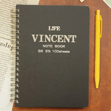 画像をギャラリービューアに読み込む, 【10%OFF・期間限定】 LIFE ライフ ノート B6 N89e VINCENT B6 黒 連絡帳 自由帳 方眼 横罫 a5 b5 b6 かわいい ノート スケジュール帳 手帳のタイムキーパー :4990168048470