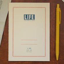 画像をギャラリービューアに読み込む, 【10%OFF・期間限定】 LIFE ライフ ノート A6 N69 バーミリオンノート A6 横罫 スケジュール帳 手帳のタイムキーパー :4990168050039