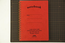 画像をギャラリービューアに読み込む, LIFE ライフ<BR> ノート <BR>N190c A5ノート 赤<BR>【楽ギフ_包装】【スケジュール帳・手帳のタイムキーパー】 :4990168050558