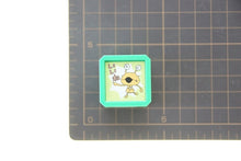 Load image into Gallery viewer, KODOMONOKAO Kaiju Step Pre-inked Stamp H - "Good Job!" Kane-chan Stamp Pad Ink Cute Character Planner Illustration 6mm 5pcs 3pcs Reward Stamp Office Teacher Schedule Planner Timekeeper :4990212009686