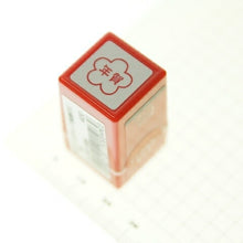 画像をギャラリービューアに読み込む, KODOMONOKAO こどものかお スタンプ ・ NYミニスタンプ浸透印E 年賀 梅型 スタンプ台 オーダー キャラクター かわいい 手帳 印鑑 ハンコ 年賀状 2019年 スケジュール帳 手帳のタイムキーパー :4990212015069