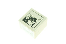 画像をギャラリービューアに読み込む, KODOMONOKAO こどものかお スタンプ ・ もりのはんこやさんC ネコ 猫 スタンプ台 オーダー キャラクター かわいい 手帳 印鑑 ハンコ スケジュール帳 手帳のタイムキーパー :4990212017070