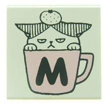 画像をギャラリービューアに読み込む, KODOMONOKAO こどものかお スタンプ ・ もりのはんこ イニシャルC M スタンプ台 オーダー キャラクター かわいい 手帳 印鑑 ハンコ スケジュール帳 手帳のタイムキーパー :4990212017803