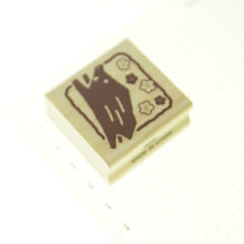 画像をギャラリービューアに読み込む, KODOMONOKAO こどものかお スタンプ ・ ニューイヤースタンプH イノシシと梅 スタンプ台 オーダー キャラクター かわいい 手帳 印鑑 ハンコ 年賀状 2019年 スケジュール帳 手帳のタイムキーパー :4990212018916