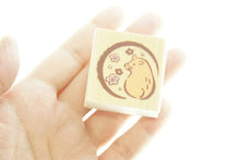 画像をギャラリービューアに読み込む, KODOMONOKAO こどものかお スタンプ ・ ニューイヤースタンプH イノシシと桜 スタンプ台 オーダー キャラクター かわいい 手帳 印鑑 ハンコ 年賀状 2019年 スケジュール帳 手帳のタイムキーパー :4990212018923