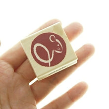 画像をギャラリービューアに読み込む, KODOMONOKAO こどものかお スタンプ ・ ニューイヤースタンプH 赤ねずみ子 年賀 年賀状 正月 2020年 ねずみ年 スタンプ台 オーダー キャラクター かわいい 手帳 印鑑 ハンコ スケジュール帳 手帳のタイムキーパー :4990212018954