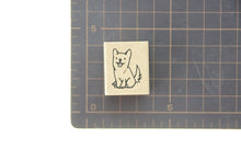Load image into Gallery viewer, KODOMONOKAO Piccolo Stamp - Dog, Sitting - Stamp Pad, Ink, Cute Character, Planner, Illustration, 6mm, 5 pieces, 3 pieces, Reward Stamp, Office, Teacher, Schedule Book - Planner Timekeeper: 4990212024276