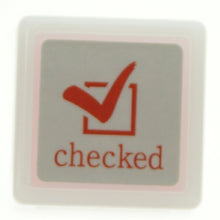 画像をギャラリービューアに読み込む, KODOMONOKAO こどものかお スタンプ ・ ミニグラフィック浸透印D Checked レ点 スタンプ台 オーダー キャラクター かわいい 手帳 スケジュール帳 手帳のタイムキーパー :4990212026034