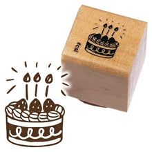 画像をギャラリービューアに読み込む, KODOMONOKAO こどものかお スタンプ ・ アイラブスタンプ バースデーケーキ スタンプ台 インク かわいい キャラクター 手帳 イラスト 6mm 5個 3個 ごほうびスタンプ 事務 先 スケジュール帳 手帳のタイムキーパー :4990212030840