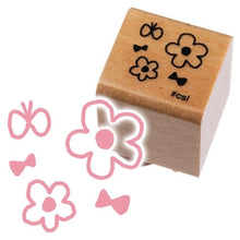 画像をギャラリービューアに読み込む, アイラブスタンプ 花・ちょうちょ