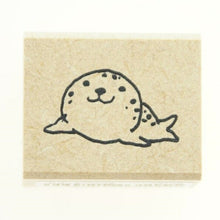 画像をギャラリービューアに読み込む, KODOMONOKAO こどものかお スタンプ ・ ピッコロスタンプ アザラシ 前向き スタンプ台 インク かわいい キャラクター 手帳 イラスト 6mm 5個 3個 ごほうびスタンプ 事務 先生 スケジュール帳 手帳のタイムキーパー :4990212031151