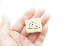 画像をギャラリービューアに読み込む, KODOMONOKAO こどものかお スタンプ ・ ピッコロスタンプ アザラシ 前向き スタンプ台 インク かわいい キャラクター 手帳 イラスト 6mm 5個 3個 ごほうびスタンプ 事務 先生 スケジュール帳 手帳のタイムキーパー :4990212031151