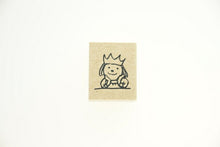 画像をギャラリービューアに読み込む, KODOMONOKAO こどものかお スタンプ ・ ピッコロスタンプ お姫様 頬杖 スタンプ台 インク かわいい キャラクター 手帳 イラスト 6mm 5個 3個 ごほうびスタンプ 事務 先生 スケジュール帳 手帳のタイムキーパー :4990212031175
